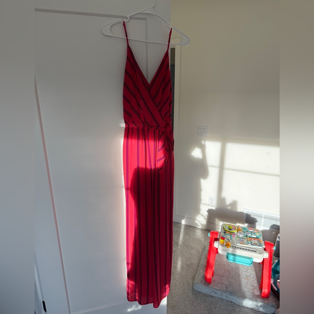 Women's Striped Jumpsuit